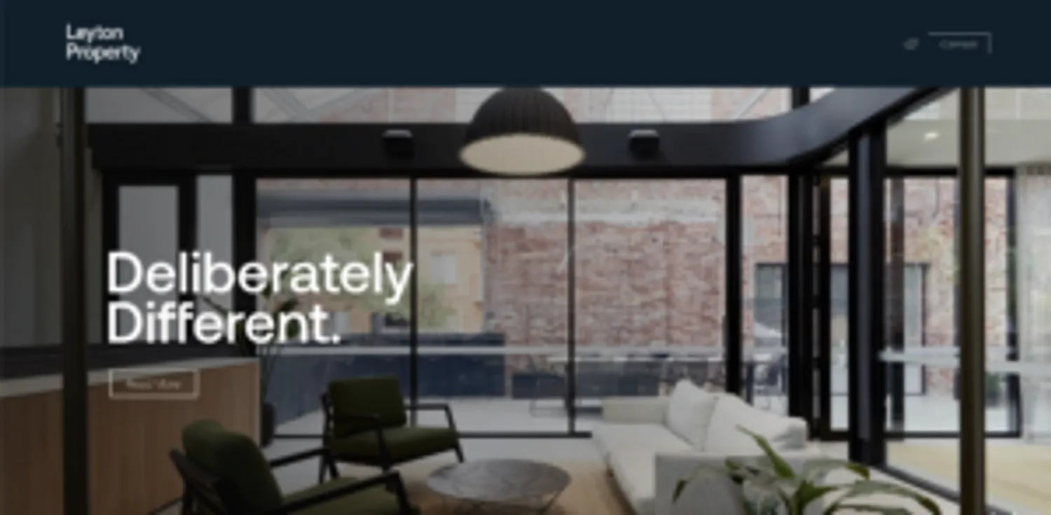 Leyton Property Homescreen